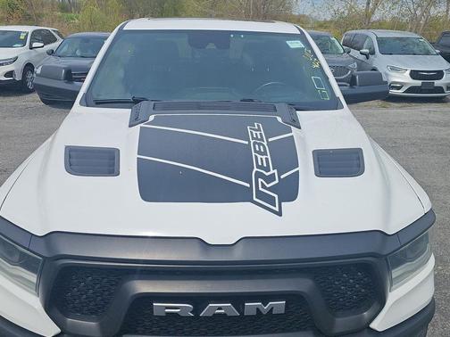 Bright White Clearcoat 2021 RAM 1500 Rebel