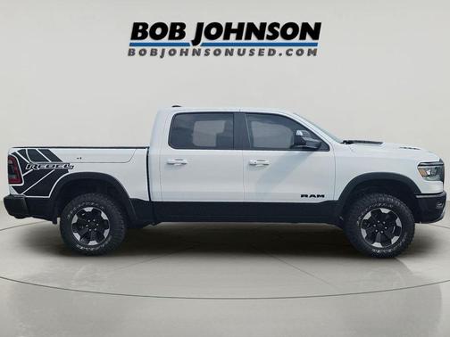 Bright White Clearcoat 2021 RAM 1500 Rebel
