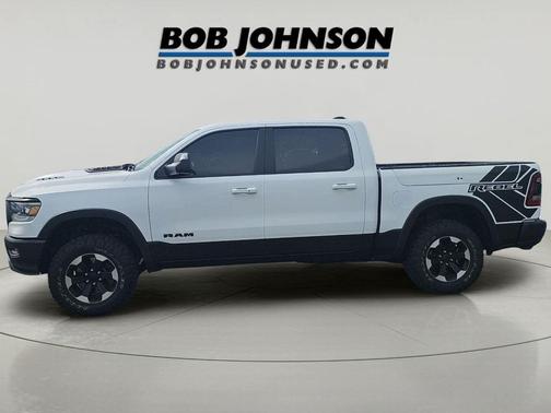 Bright White Clearcoat 2021 RAM 1500 Rebel