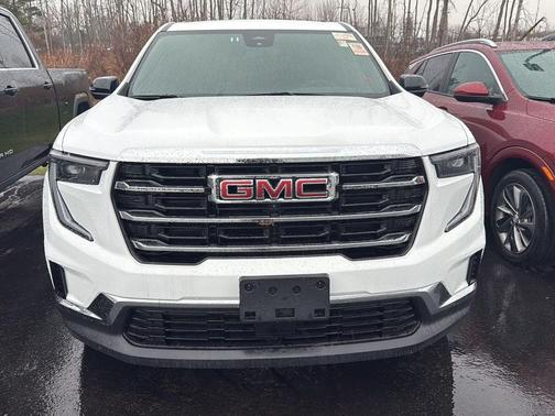 Summit White 2025 GMC Acadia AWD Elevation
