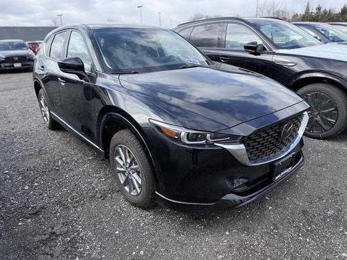 Jet Black Mica 2025 Mazda CX-5 2.5 S Preferred Package