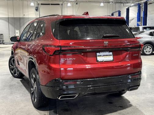 Cherry Red Tintcoat 2025 Buick Enclave Sport Touring