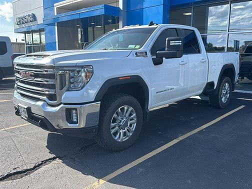 Summit White 2020 GMC Sierra 2500 SLE