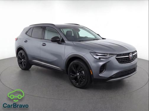Satin Steel Metallic 2021 Buick Envision AWD Essence