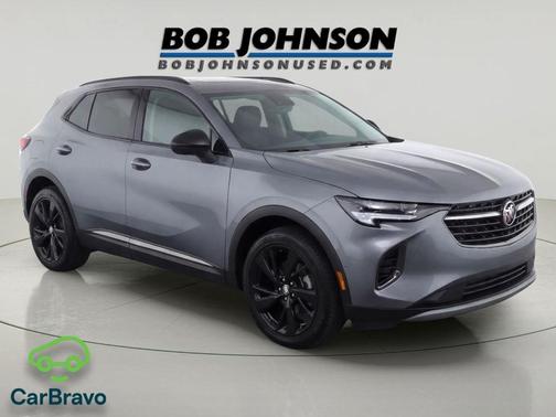 Satin Steel Metallic 2021 Buick Envision AWD Essence