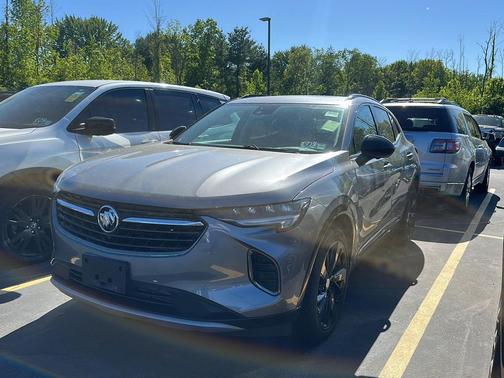 Satin Steel Metallic 2021 Buick Envision AWD Essence