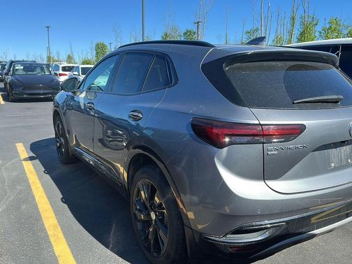 Satin Steel Metallic 2021 Buick Envision AWD Essence