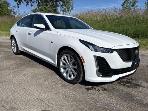 Summit White 2023 Cadillac CT5 Luxury