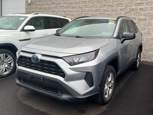 Silver Sky Metallic 2019 Toyota RAV4 Hybrid LE