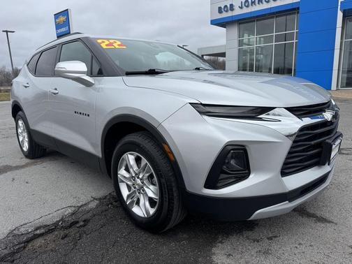 Silver Ice Metallic 2022 Chevrolet Blazer 2LT