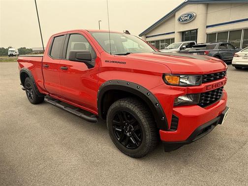 Red Hot 2021 Chevrolet Silverado 1500 Custom
