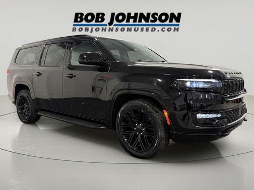 Diamond Black Crystal Pearlcoat 2024 Jeep Wagoneer L Series II Carbide 4x4