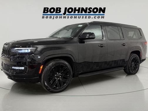 Diamond Black Crystal Pearlcoat 2024 Jeep Wagoneer L Series II Carbide 4x4