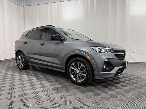 Satin Steel Metallic 2021 Buick Encore GX Essence