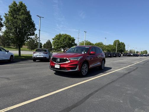 Performance Red Pearl 2020 Acura RDX Technology Package