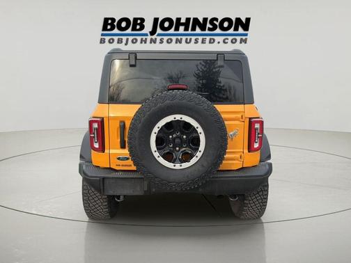 Cyber Orange Metallic Tricoat 2022 Ford Bronco Badlands