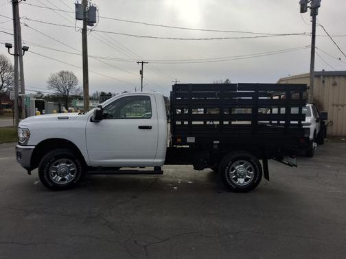 Bright White Clearcoat 2023 RAM 2500 Tradesman Regular Cab 4x4 8' Box