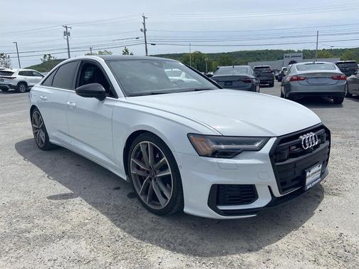 Glacier White Metallic 2021 Audi S6 Prestige TFSI quattro Tiptronic