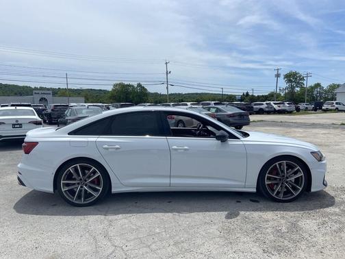 Glacier White Metallic 2021 Audi S6 Prestige TFSI quattro Tiptronic