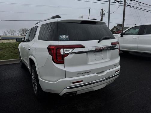 White Frost Tricoat 2023 GMC Acadia Denali