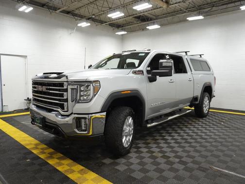 Quicksilver Metallic 2021 GMC Sierra 2500 SLT