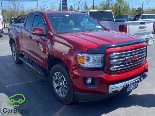 Red Quartz Tintcoat 2017 GMC Canyon SLE