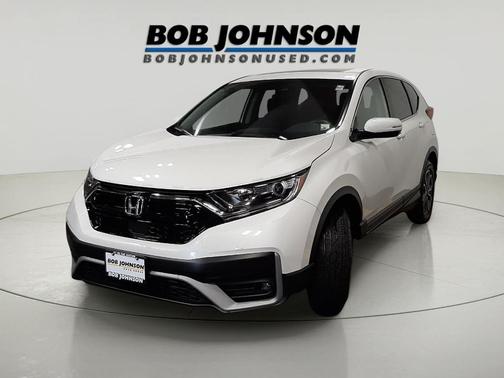 Platinum White Pearl 2022 Honda CR-V AWD EX