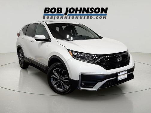 Platinum White Pearl 2022 Honda CR-V AWD EX