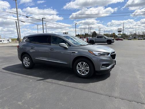 Satin Steel Metallic 2021 Buick Enclave AWD Essence