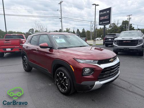 Crimson Metallic 2023 Chevrolet Trailblazer LT