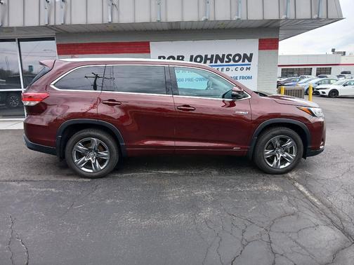Ooh La La Rouge Mica 2017 Toyota Highlander Hybrid Platinum