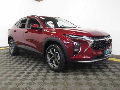 Crimson Metallic 2024 Chevrolet Trax LT