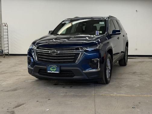 Northsky Blue Metallic 2023 Chevrolet Traverse LT Cloth