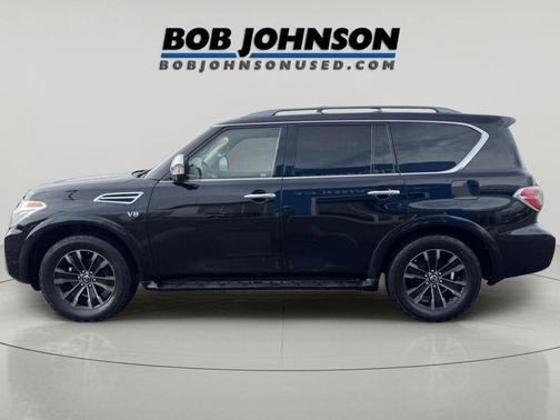 Super Black 2020 Nissan Armada Platinum 4WD