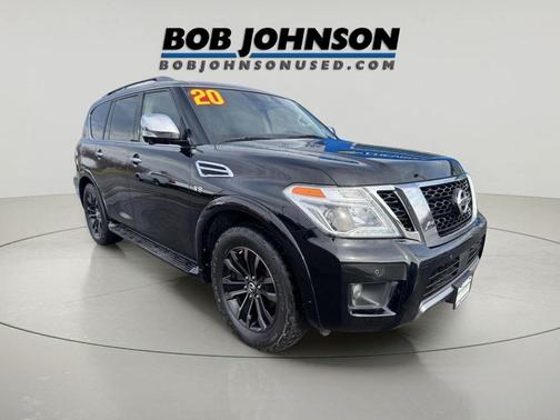Super Black 2020 Nissan Armada Platinum 4WD