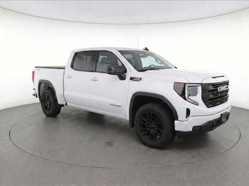 Summit White 2025 GMC Sierra 1500 Elevation