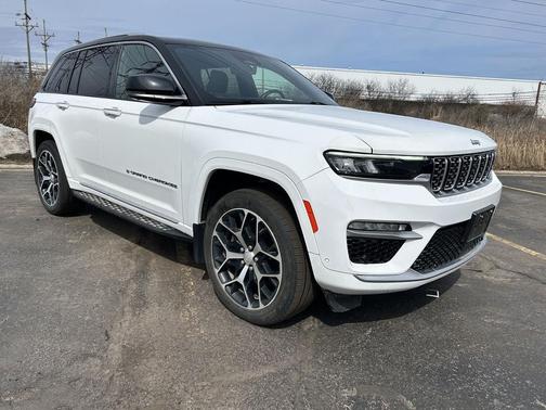Bright White Clearcoat 2022 Jeep Grand Cherokee Summit