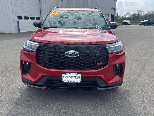 Rapid Red Metallic Tinted Clearcoat 2025 Ford Explorer ST