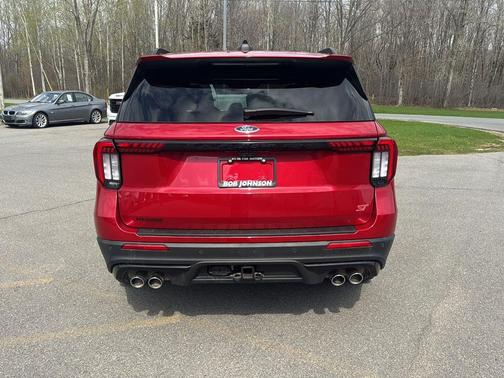 Rapid Red Metallic Tinted Clearcoat 2025 Ford Explorer ST