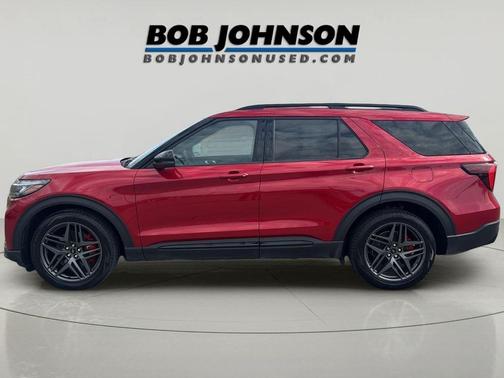 Rapid Red Metallic Tinted Clearcoat 2025 Ford Explorer ST
