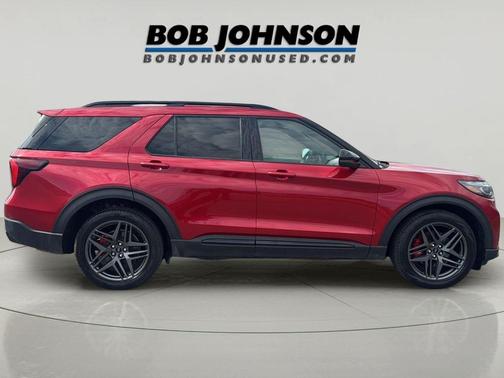 Rapid Red Metallic Tinted Clearcoat 2025 Ford Explorer ST