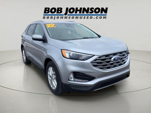 Iconic Silver Metallic 2022 Ford Edge SEL