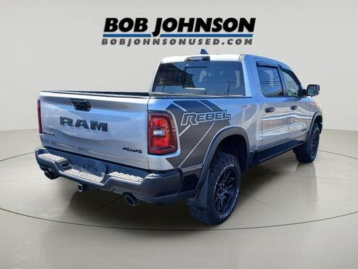 Billet Silver Metallic Clearcoat 2025 RAM 1500 Rebel