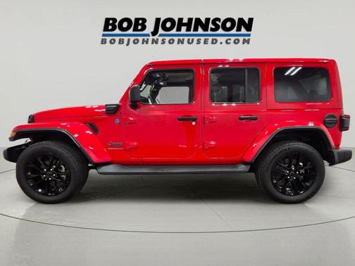 Firecracker Red Clearcoat 2025 Jeep Wrangler 4xe Sahara
