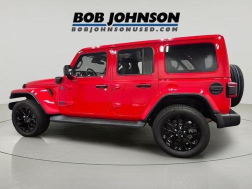 Firecracker Red Clearcoat 2025 Jeep Wrangler 4xe Sahara