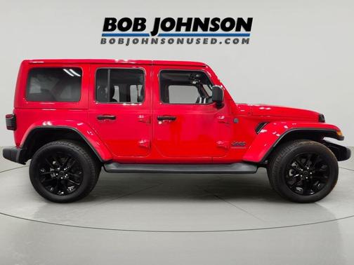 Firecracker Red Clearcoat 2025 Jeep Wrangler 4xe Sahara