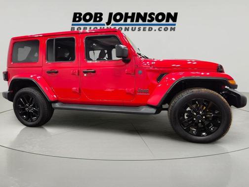 Firecracker Red Clearcoat 2025 Jeep Wrangler 4xe Sahara
