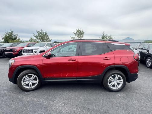 Volcanic Red Tintcoat 2023 GMC Terrain SLE