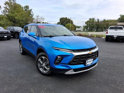 Riptide Blue Metallic 2024 Chevrolet Blazer 2LT