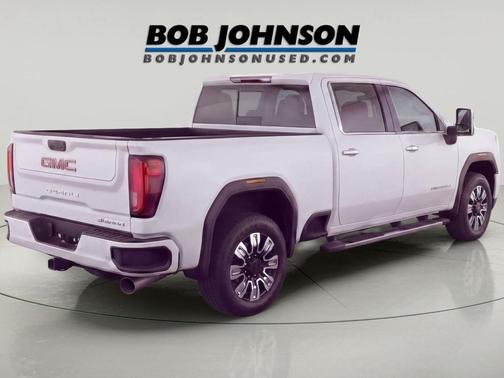 White Frost Tricoat 2024 GMC Sierra 3500 Denali